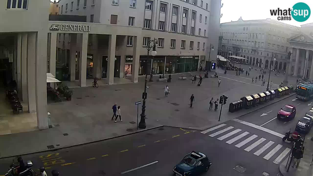 Trieste – Borsa square webcam live
