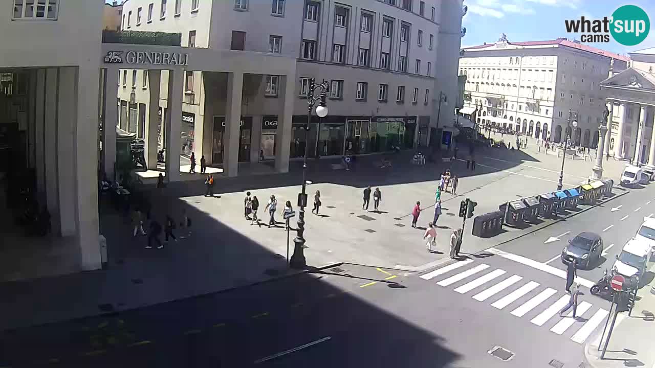 Trieste – Borsa square webcam live