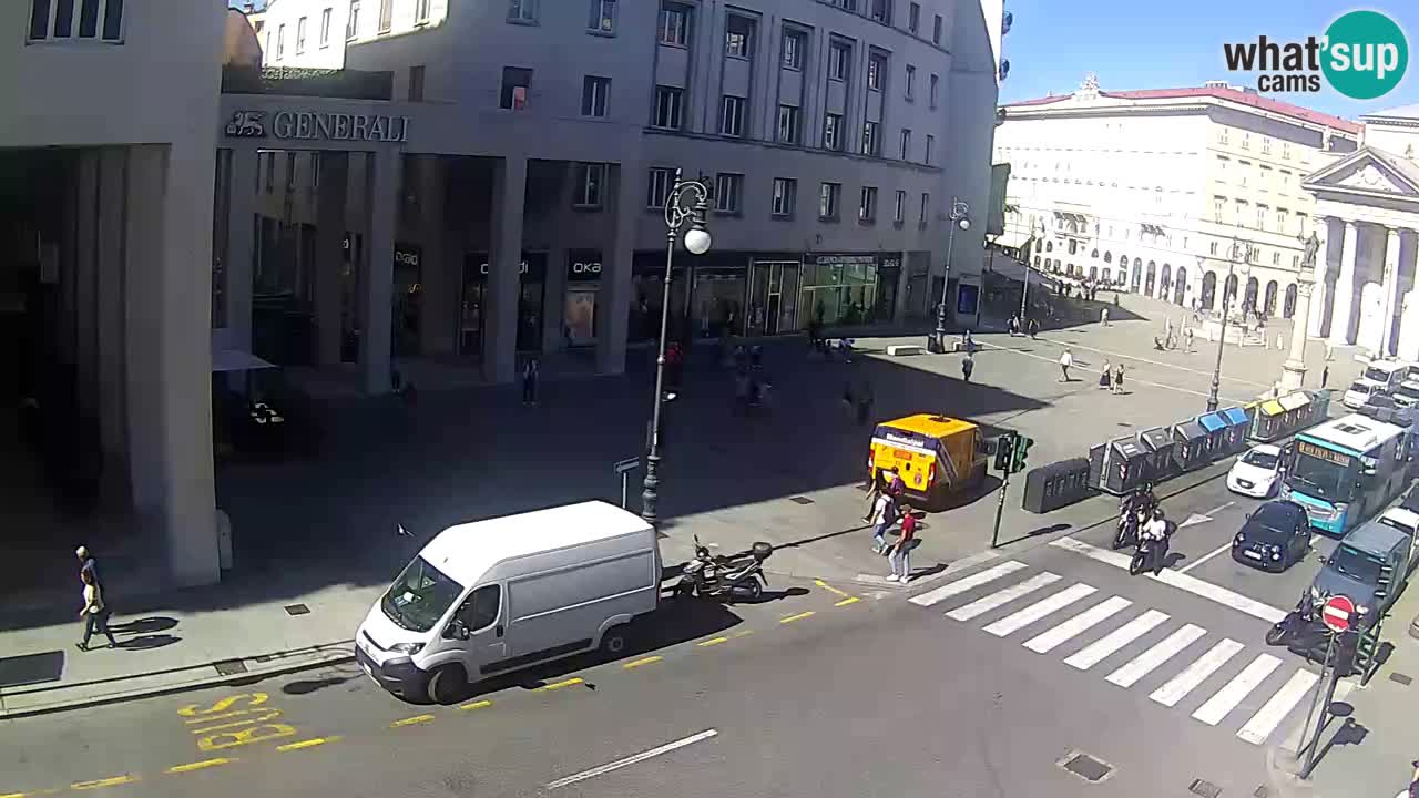 Trieste – Borsa square webcam live