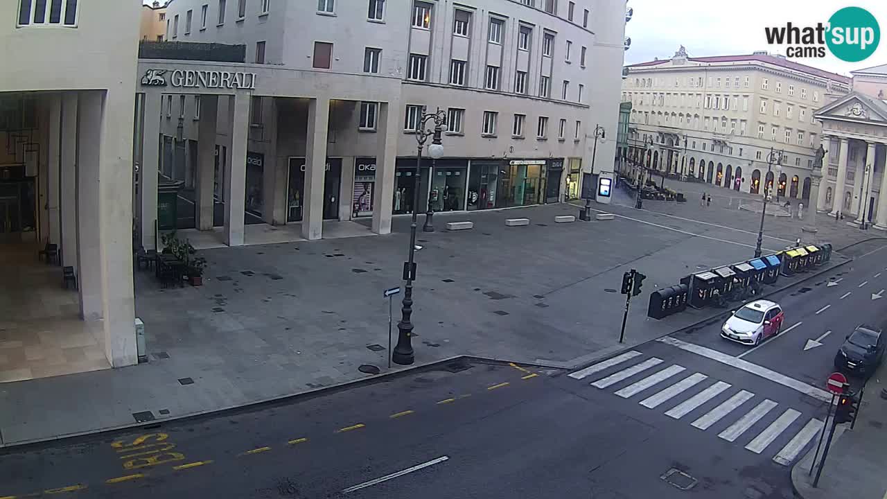Trieste – Place de la Borsa webcam live