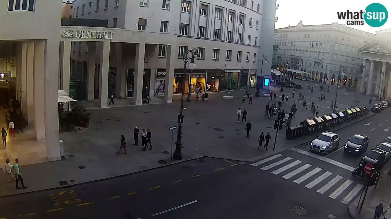Trieste – Borsa square webcam live