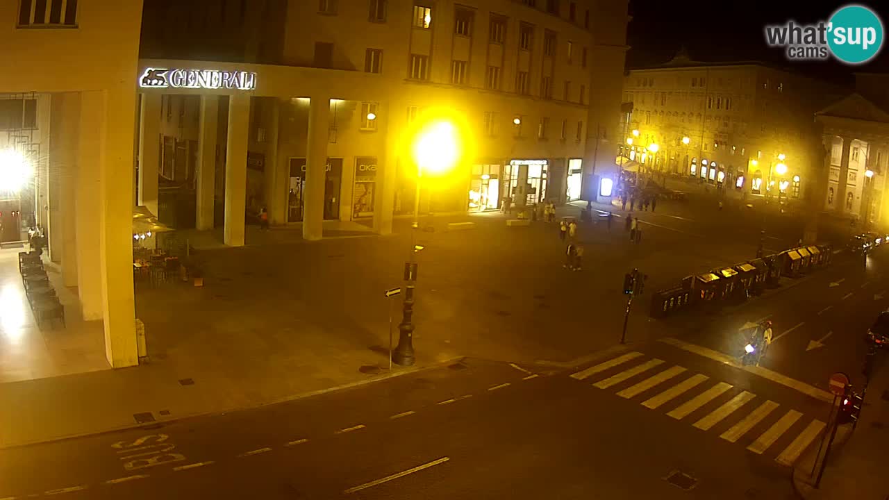 Trieste – Place de la Borsa webcam live