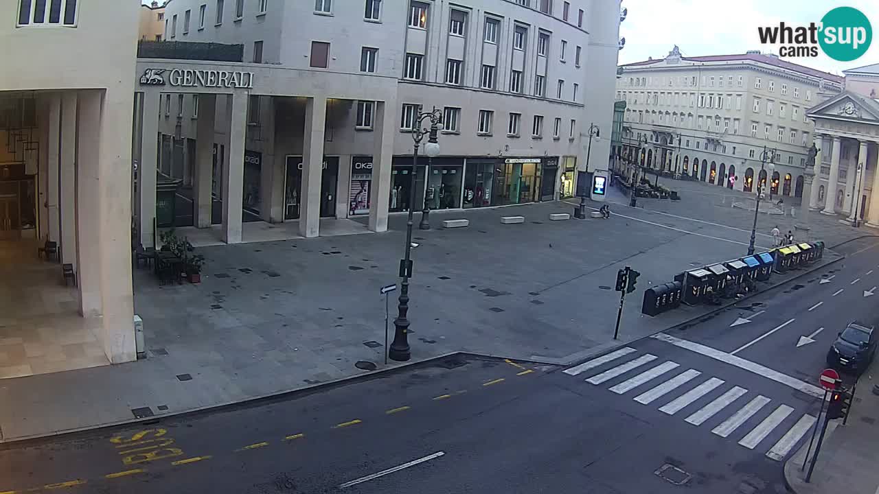 Trieste – Borsa square webcam live