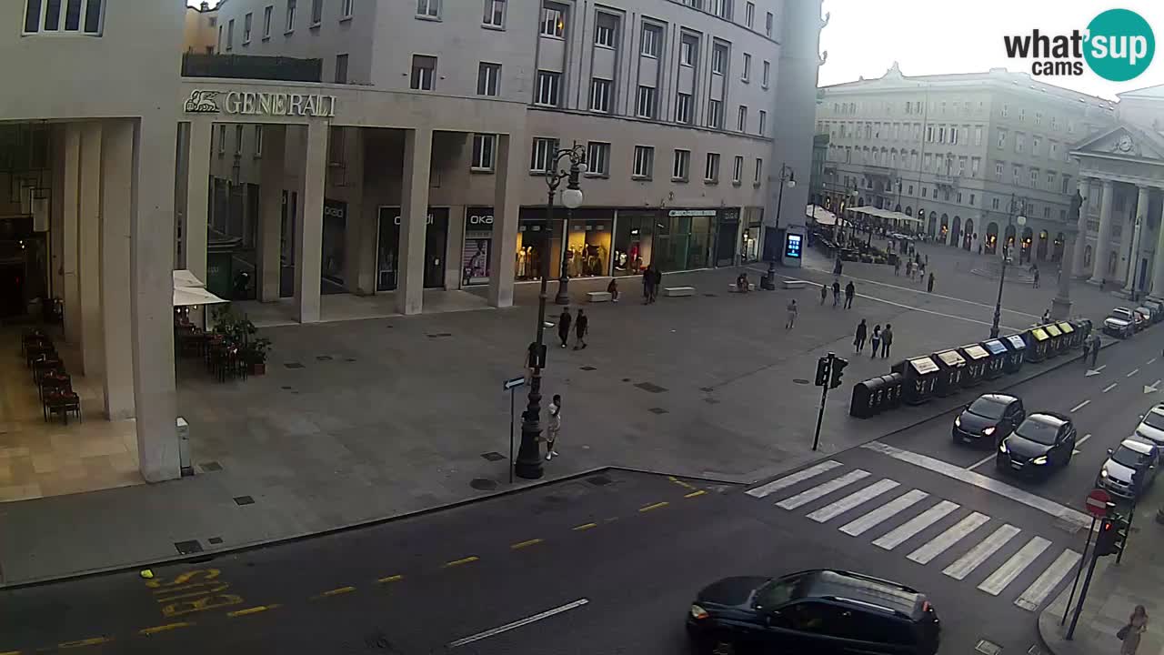 Trieste – Place de la Borsa webcam live