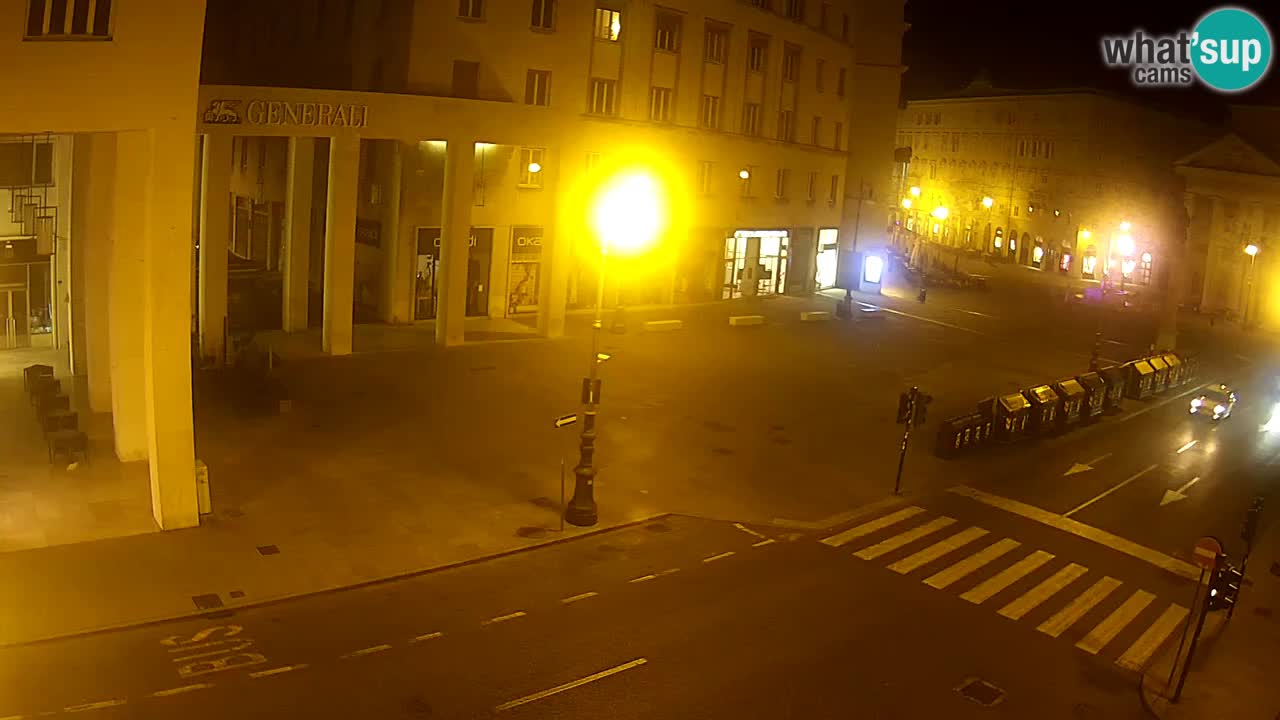 Trieste – Place de la Borsa webcam live