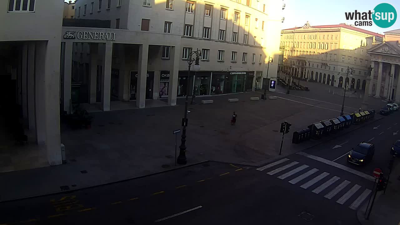 Trieste – Borsa square webcam live