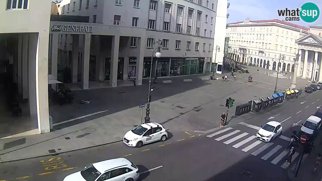 Trieste – Borsa square webcam live