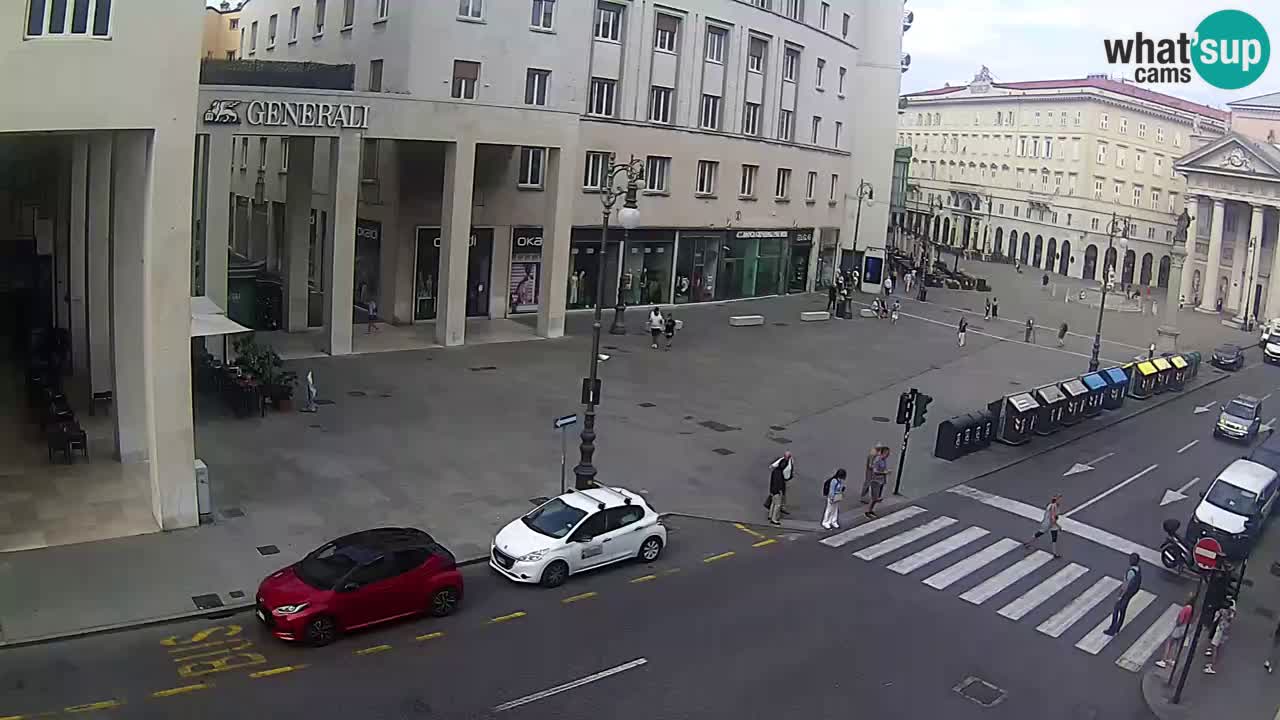 Trieste – Borsa square webcam live