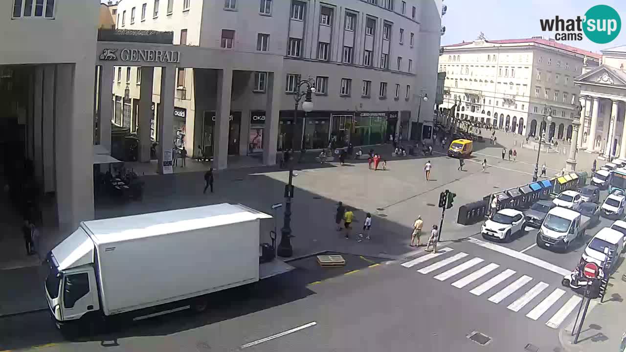 Trieste – Place de la Borsa webcam live