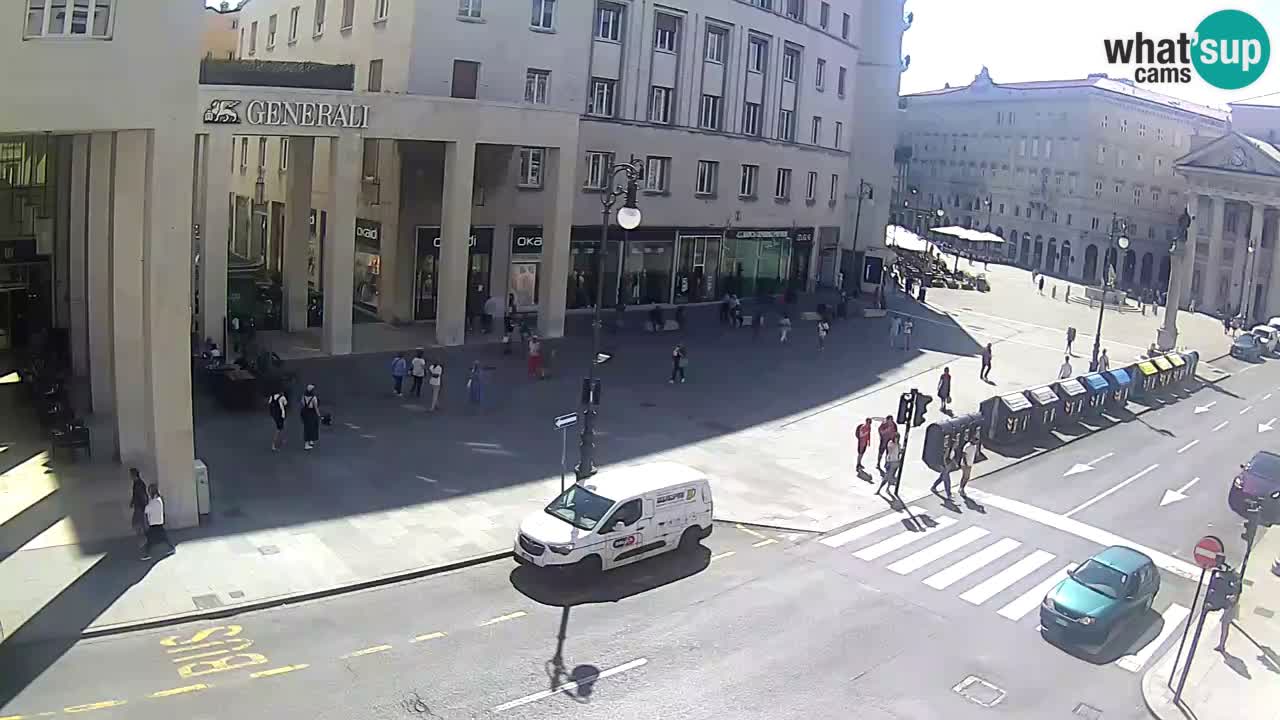 Trieste – Borsa square webcam live