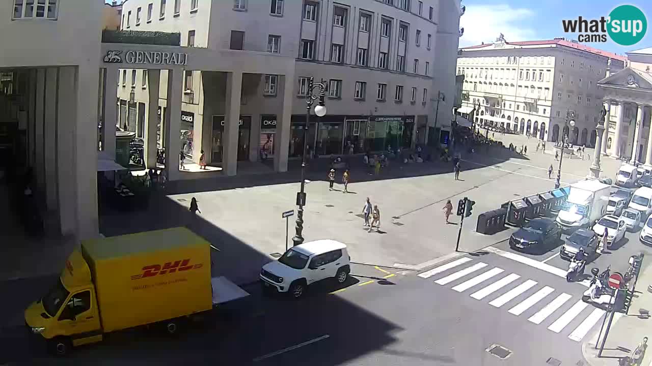 Trieste – Borsa square webcam live