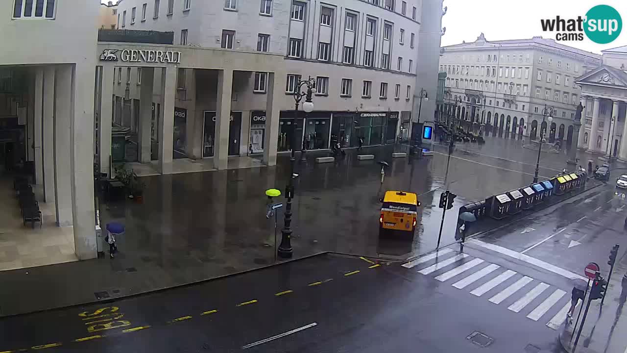 Trieste – Borsa square webcam live