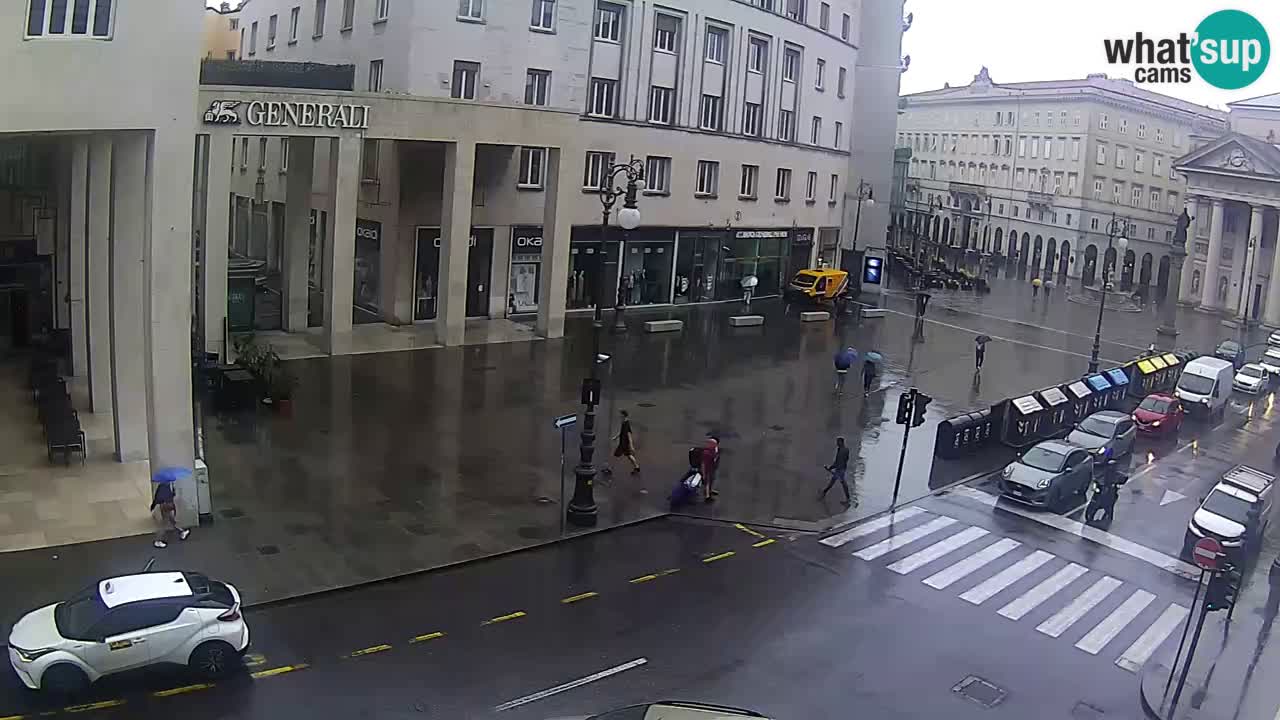 Trieste – Borsa square webcam live