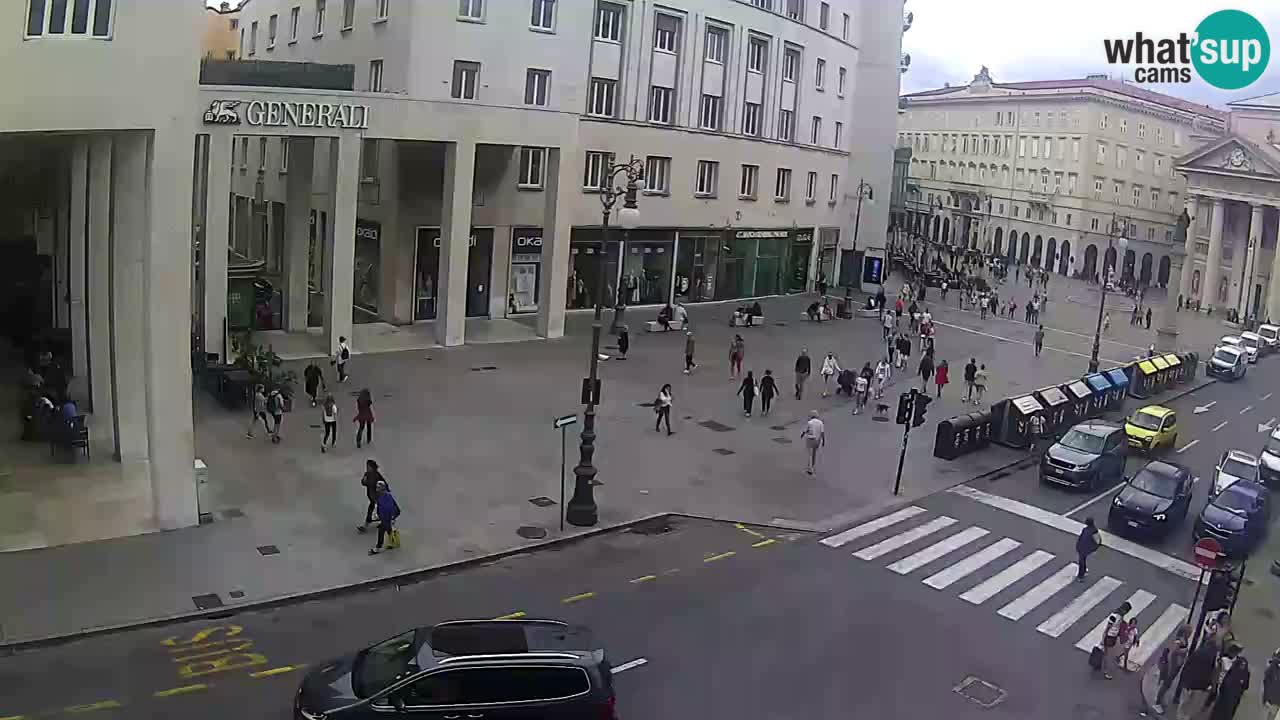 Trieste – Borsa square webcam live