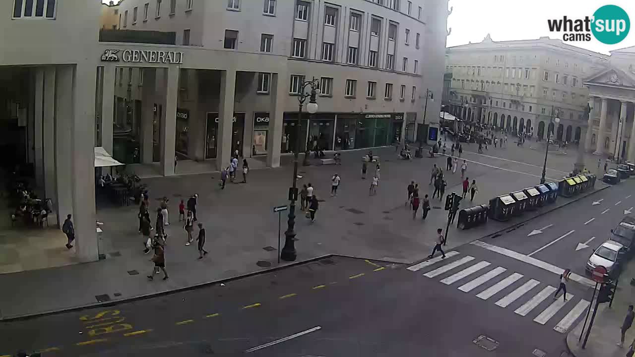 Trieste – Borsa square webcam live
