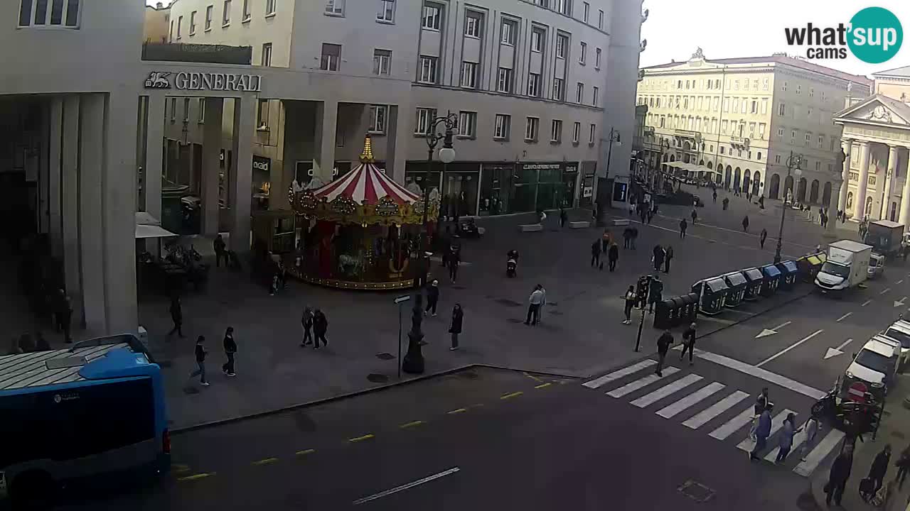 Trieste – Borsa square webcam live