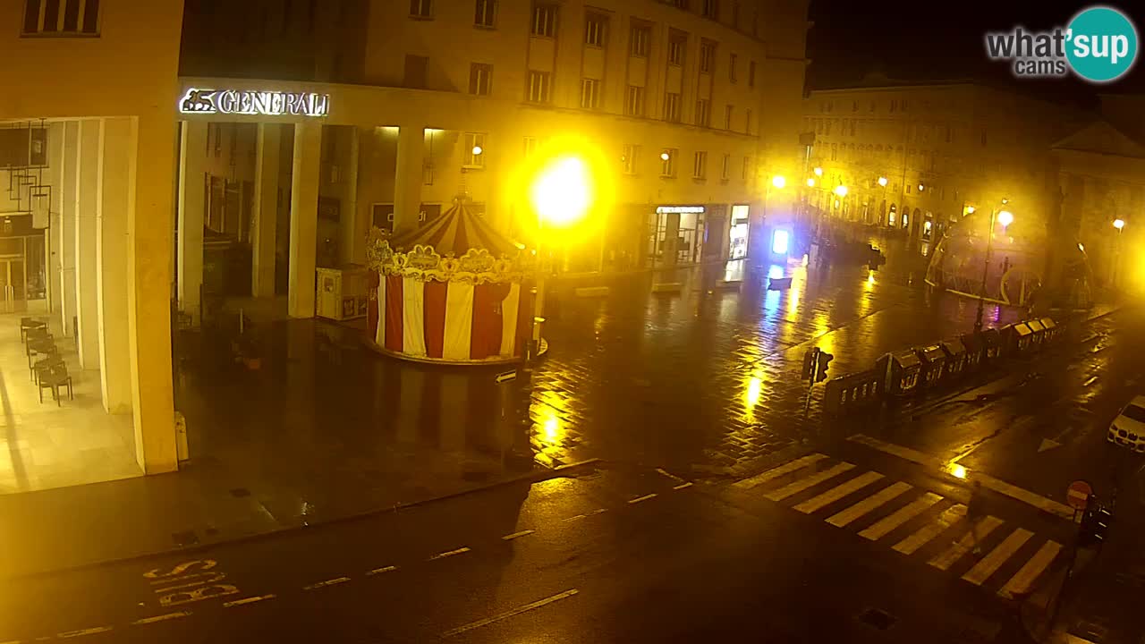Trieste – Place de la Borsa webcam live