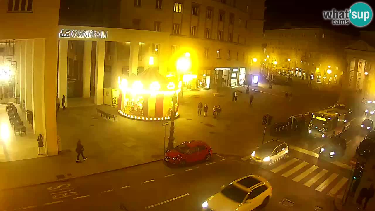 Trieste – Borsa square webcam live