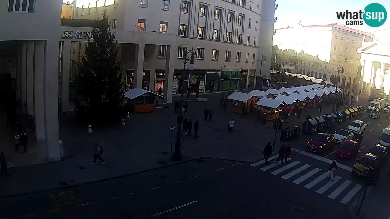 Trieste – Borsa square webcam live