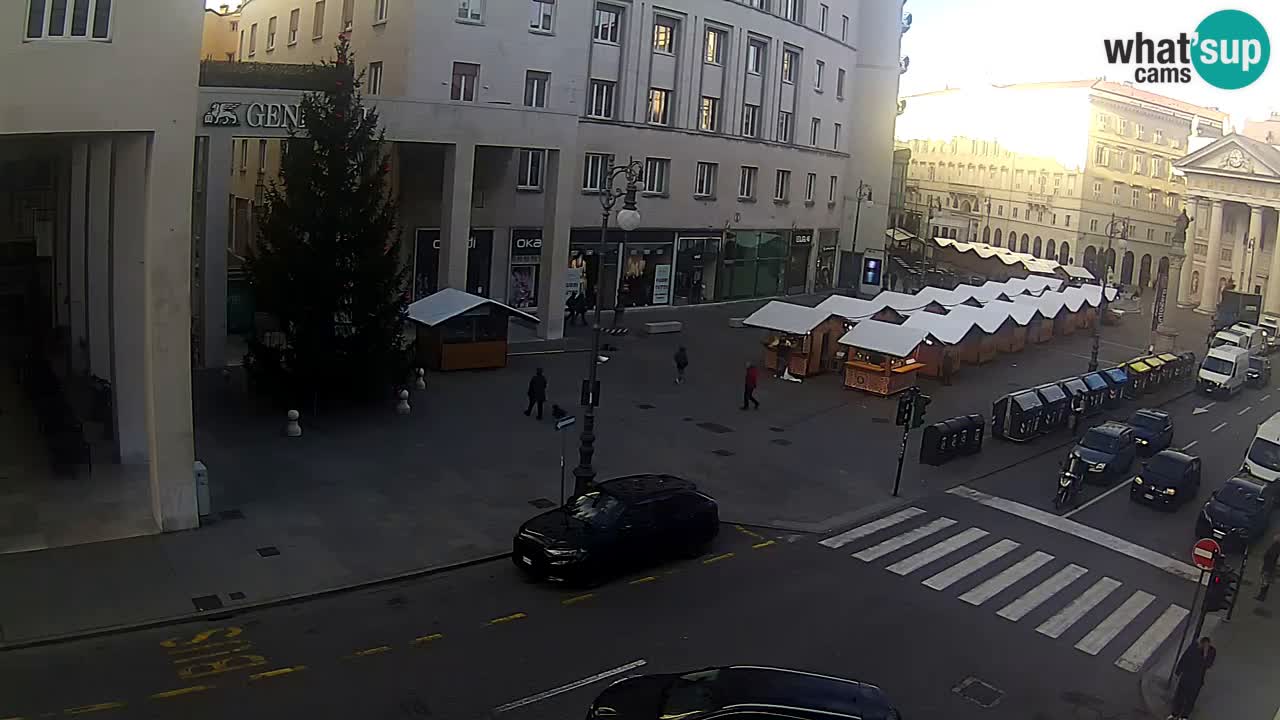 Trieste – Borsa square webcam live