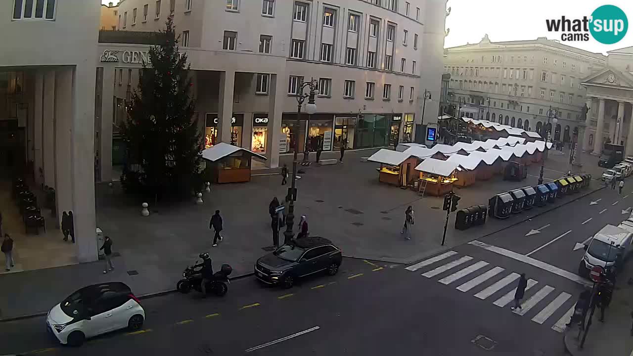 Trieste – Borsa square webcam live