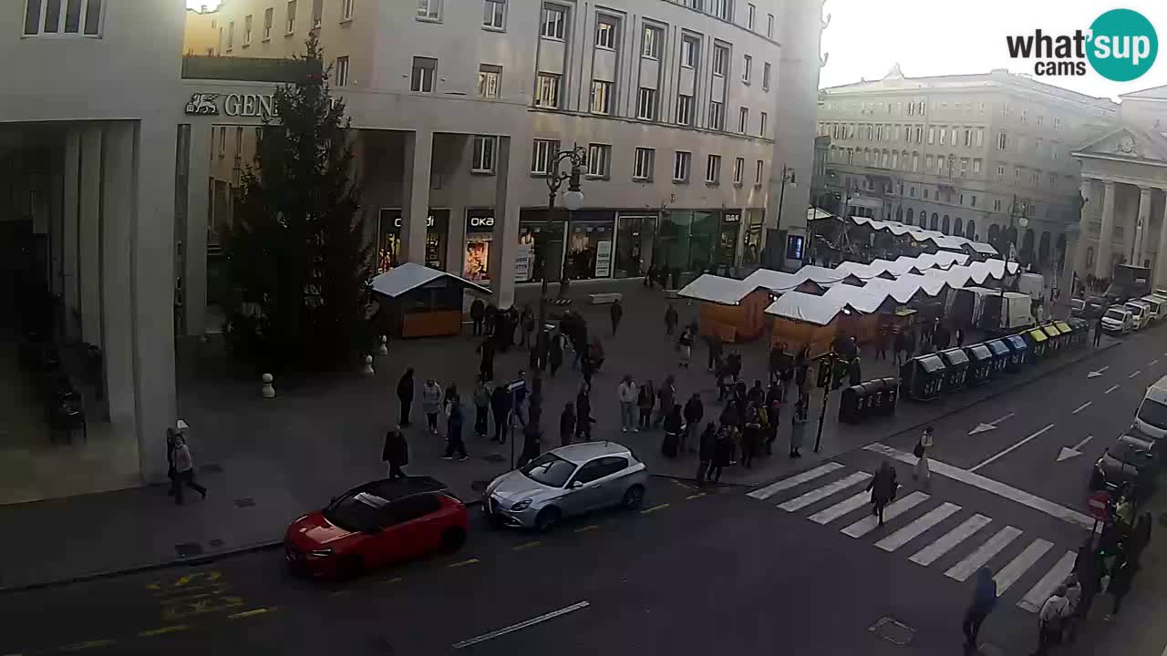 Trieste – Borsa square webcam live