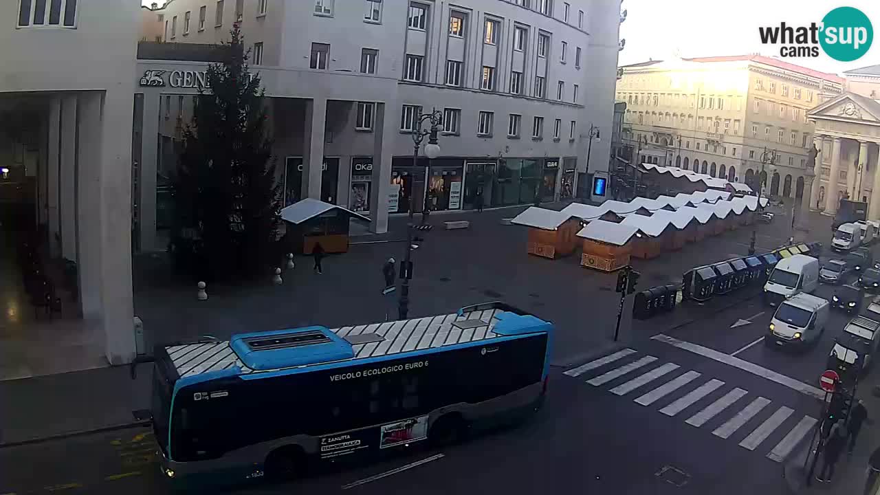 Trieste – Place de la Borsa webcam live