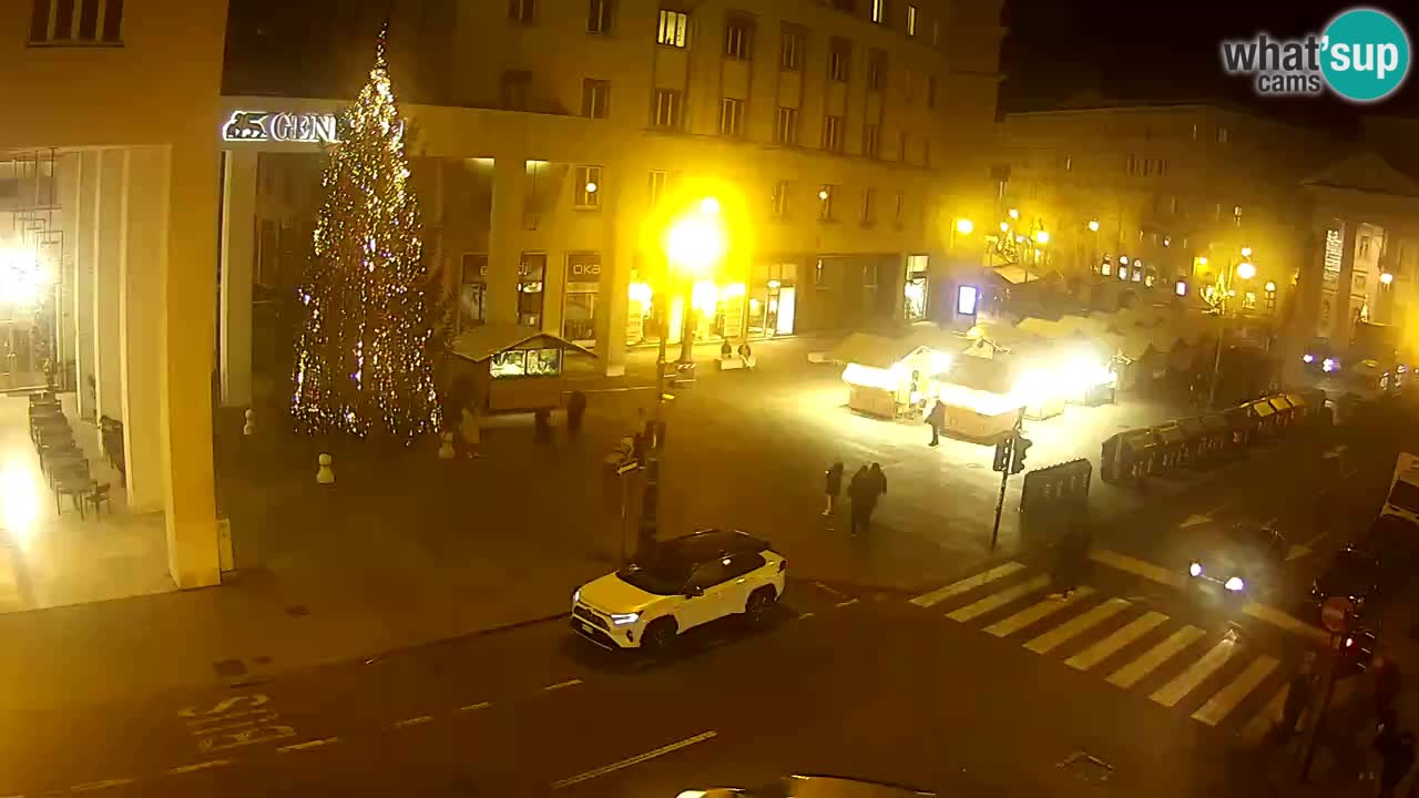 Trieste – Plaza de la Borsa webcam live