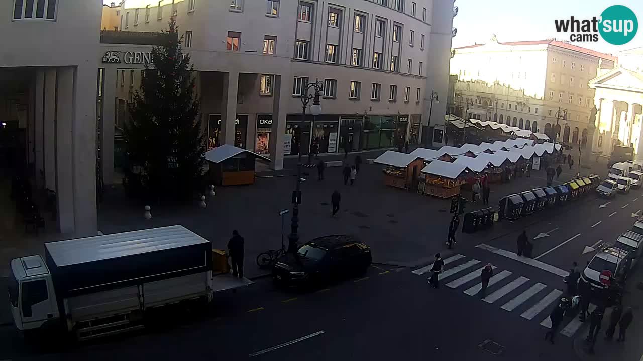 Trieste – Borsa square webcam live