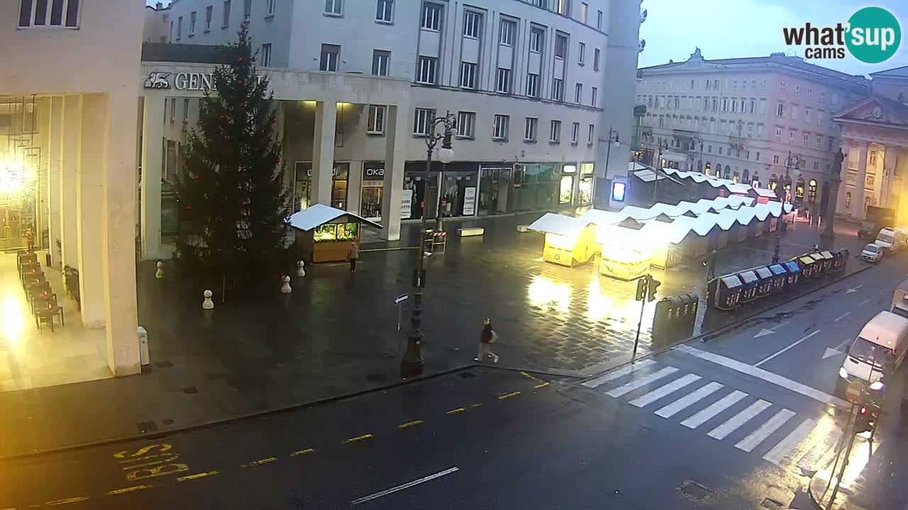 Trieste – Borsa square webcam live