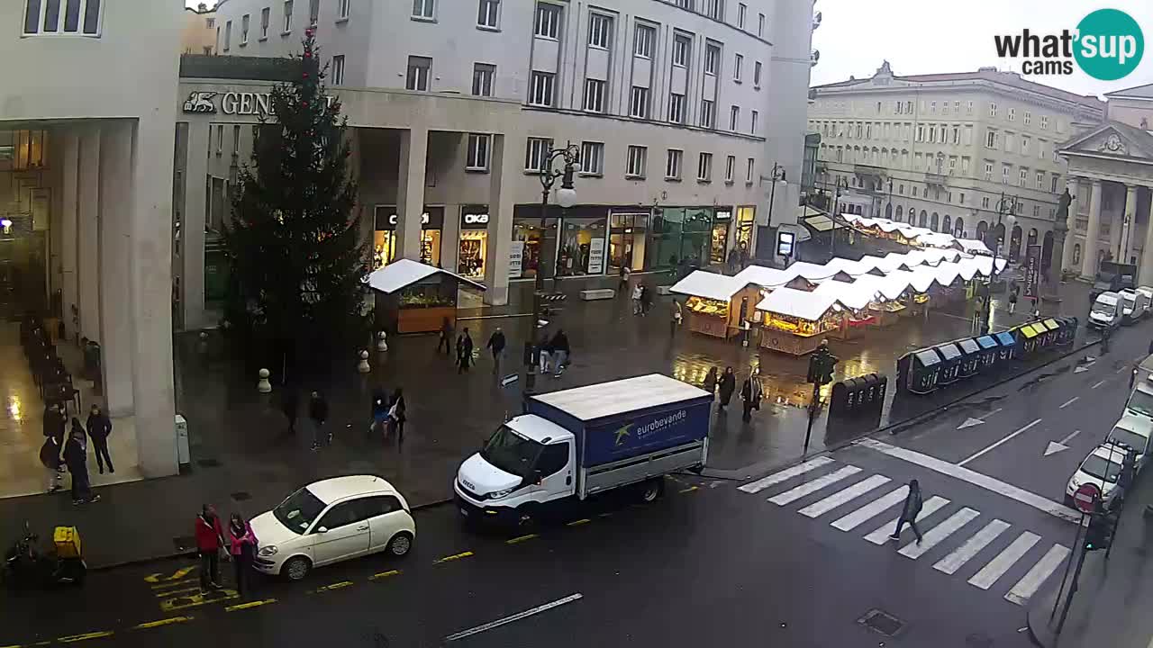 Trieste – Borsa square webcam live