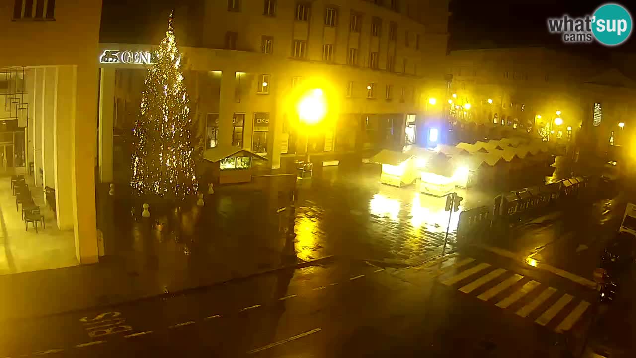 Trieste – Plaza de la Borsa webcam live