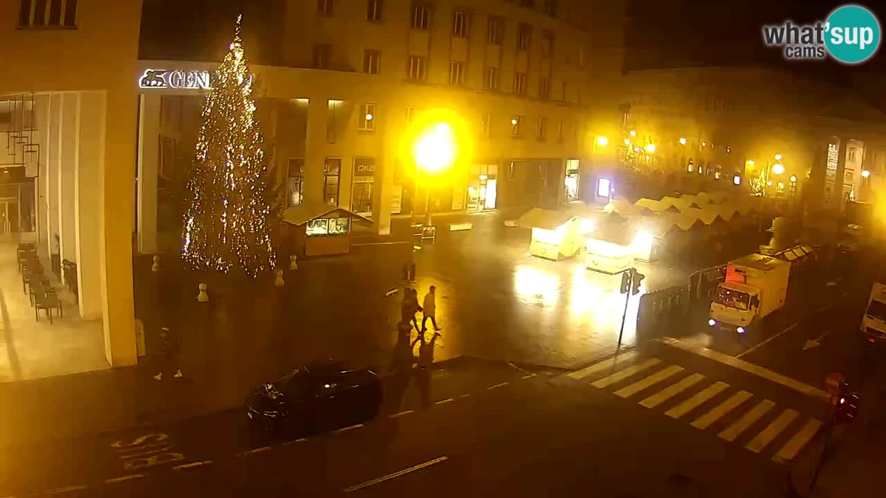 Trieste – Plaza de la Borsa webcam live
