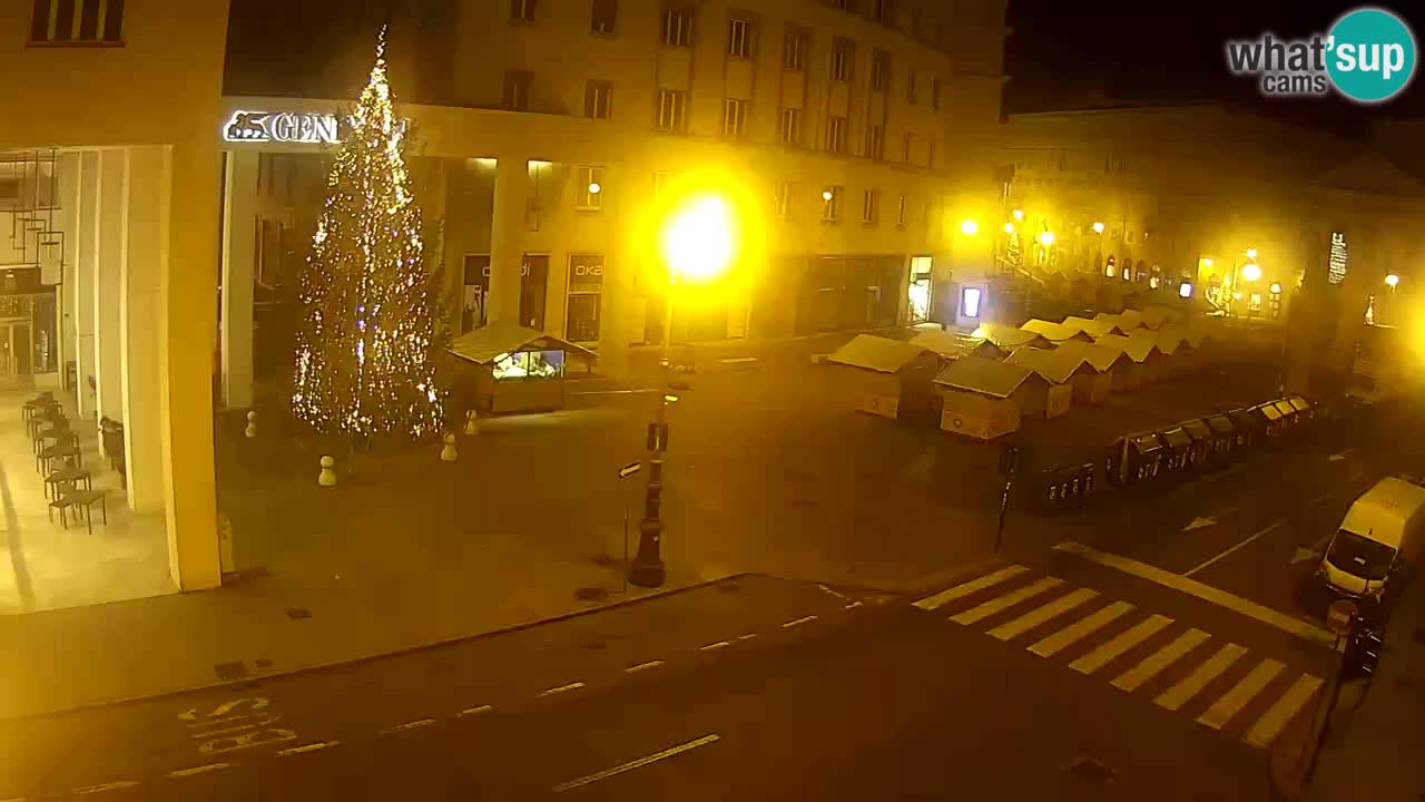 Trieste – Place de la Borsa webcam live