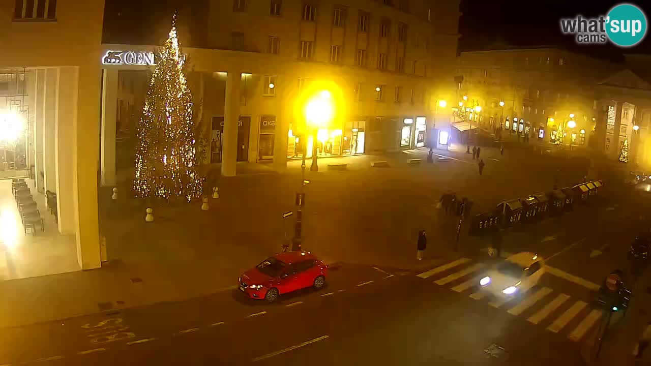Trieste – Plaza de la Borsa webcam live