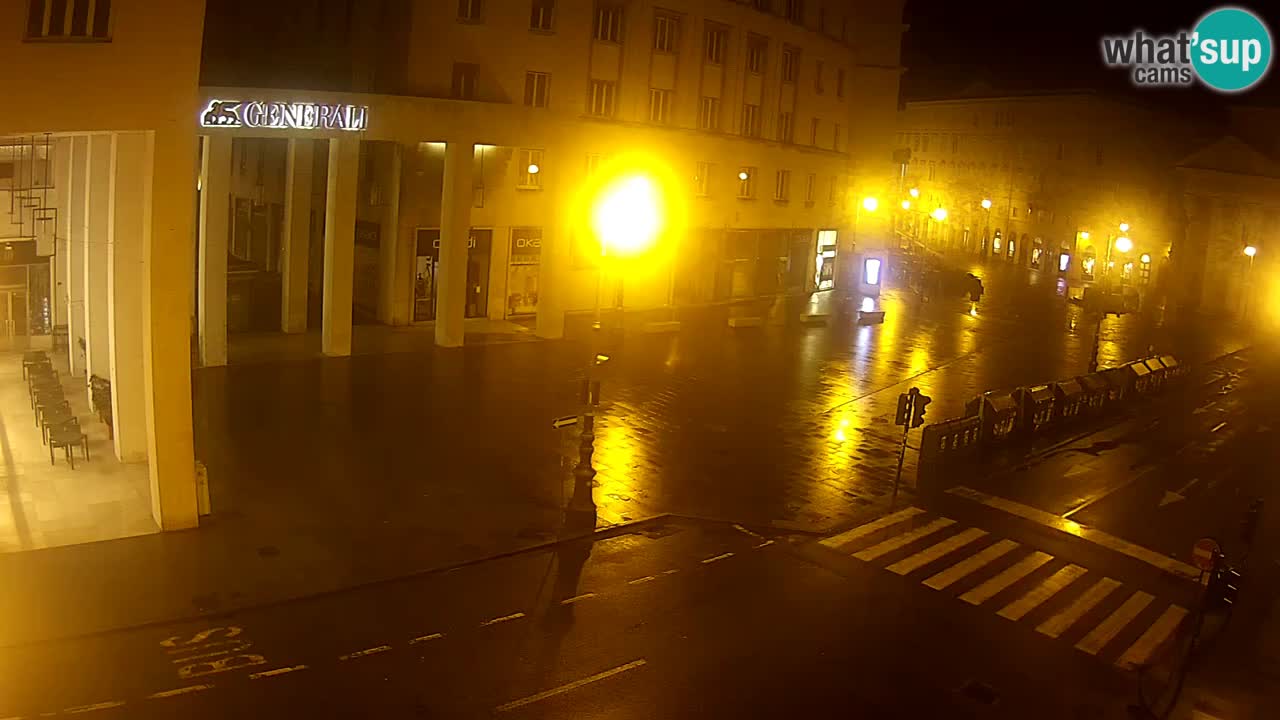 Trieste – Place de la Borsa webcam live