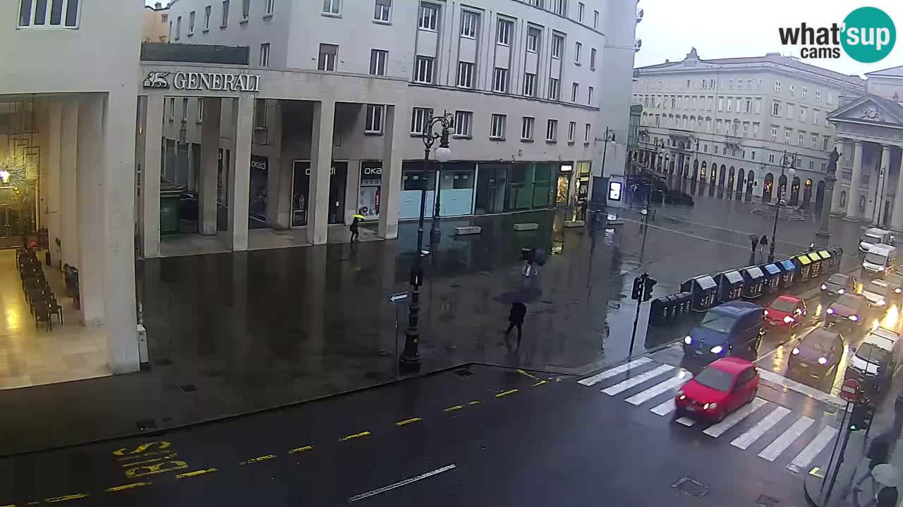 Trieste – Place de la Borsa webcam live