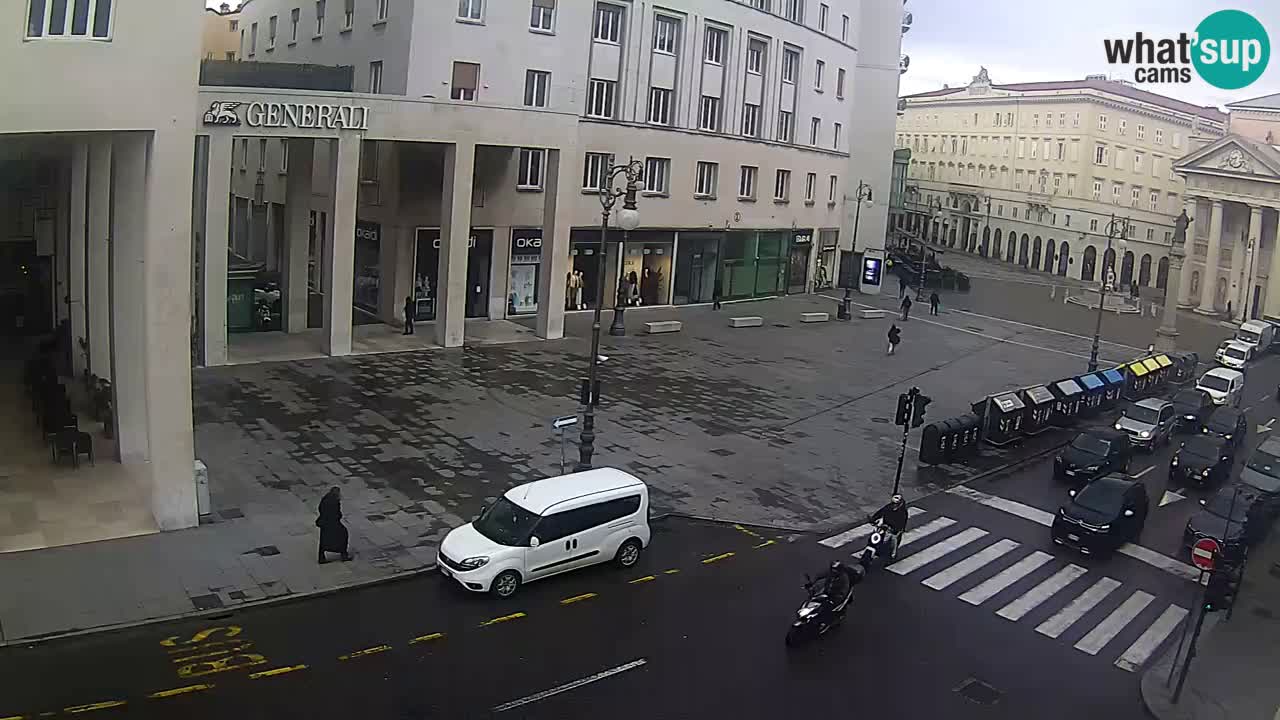 Trieste – Borsa square webcam live