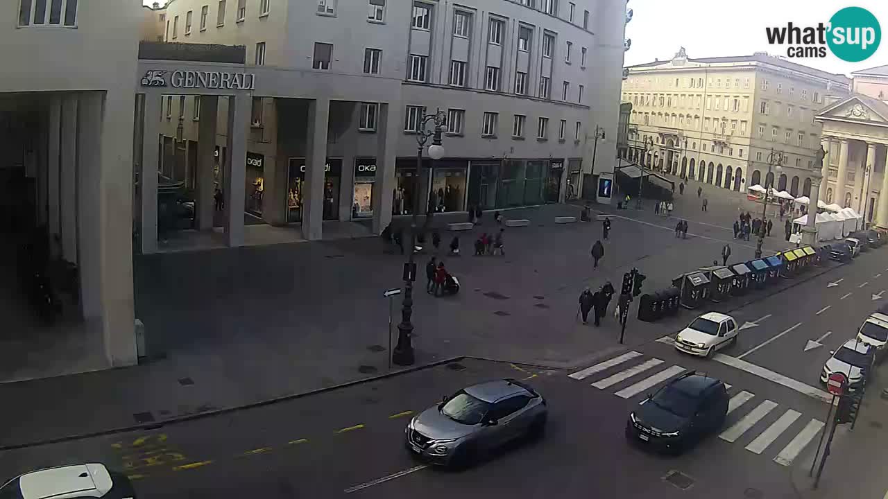 Trieste – Borsa square webcam live