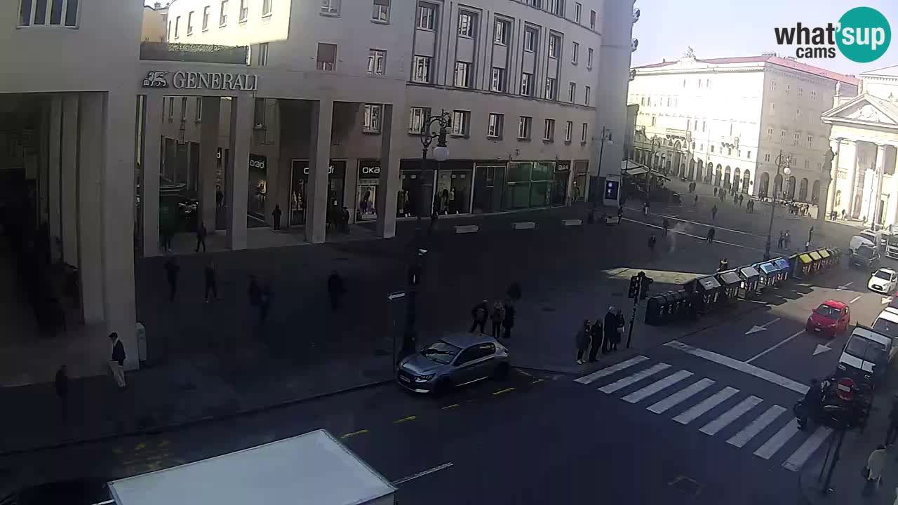 Trieste – Borsa square webcam live
