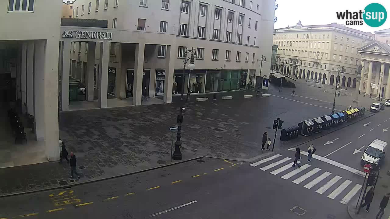 Trieste – Borsa square webcam live