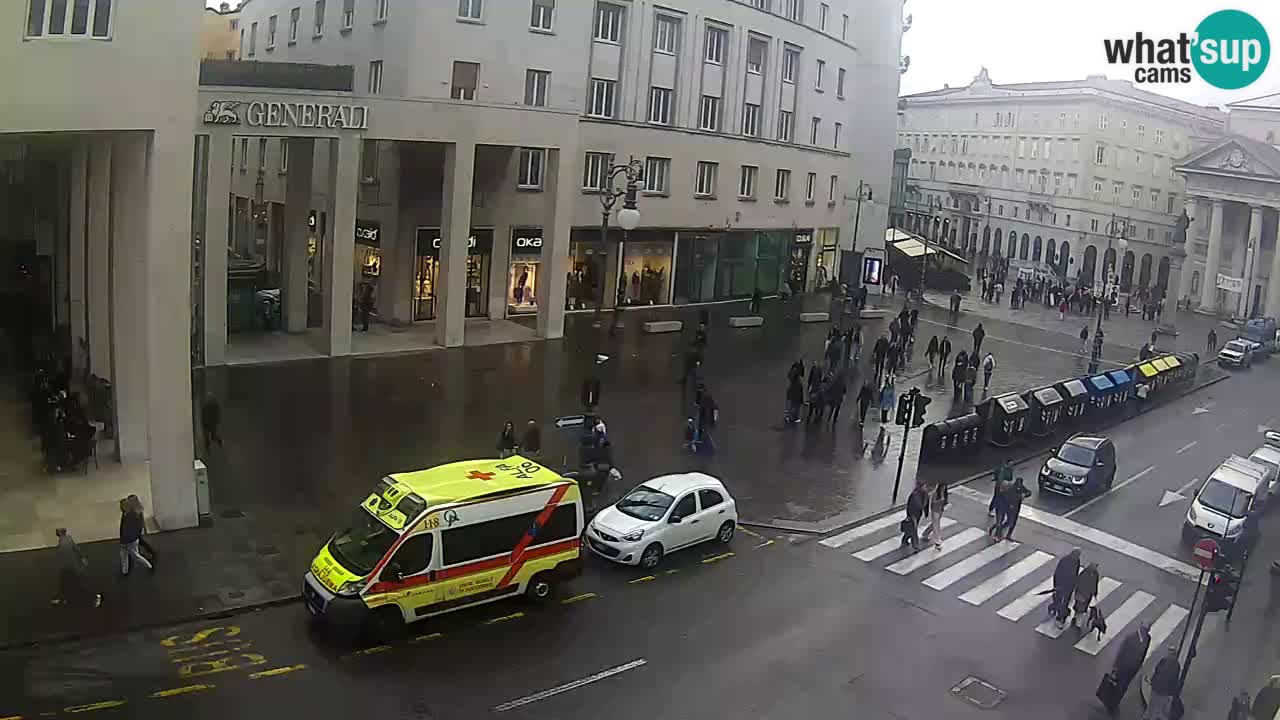 Trieste – Borsa square webcam live