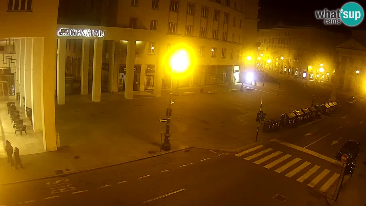 Trieste – Place de la Borsa webcam live