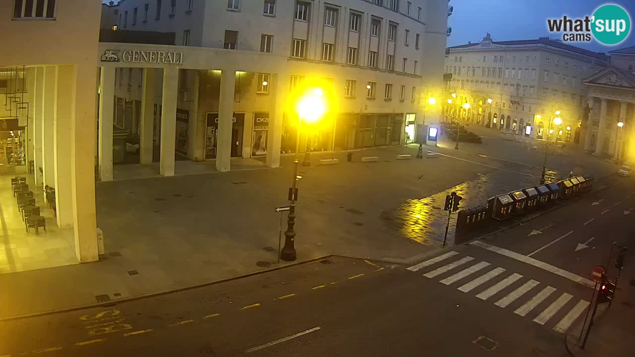 Trieste – Borsa square webcam live