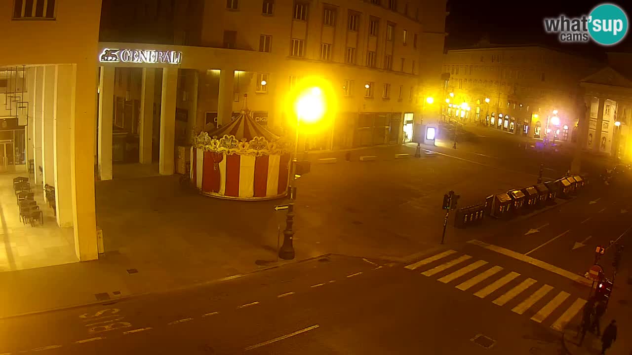 Trieste – Borsa square webcam live