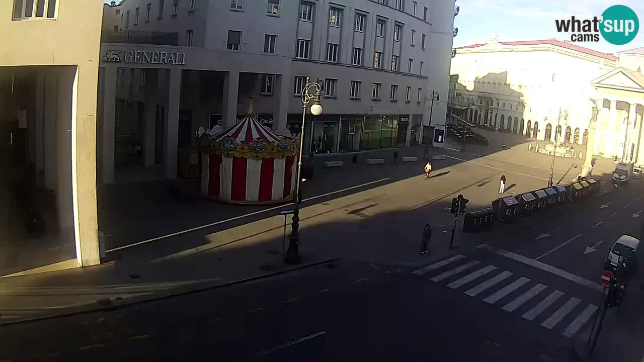 Trieste – Borsa square webcam live