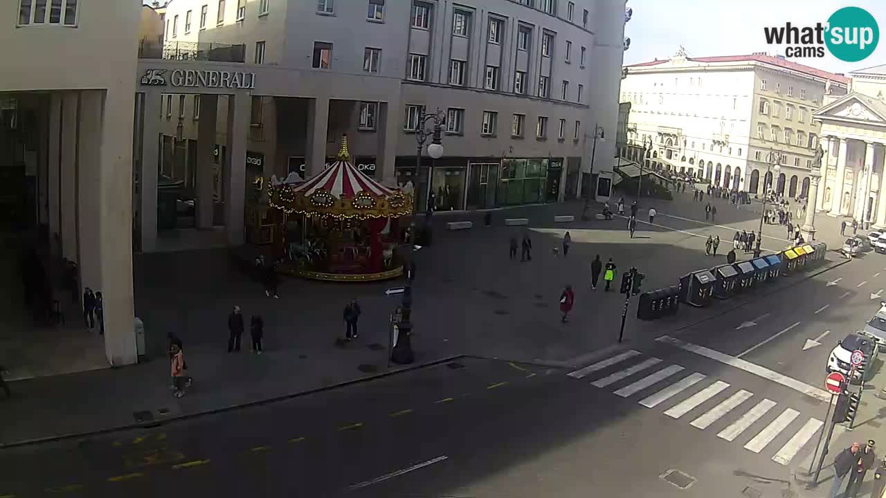 Trieste – Borsa square webcam live