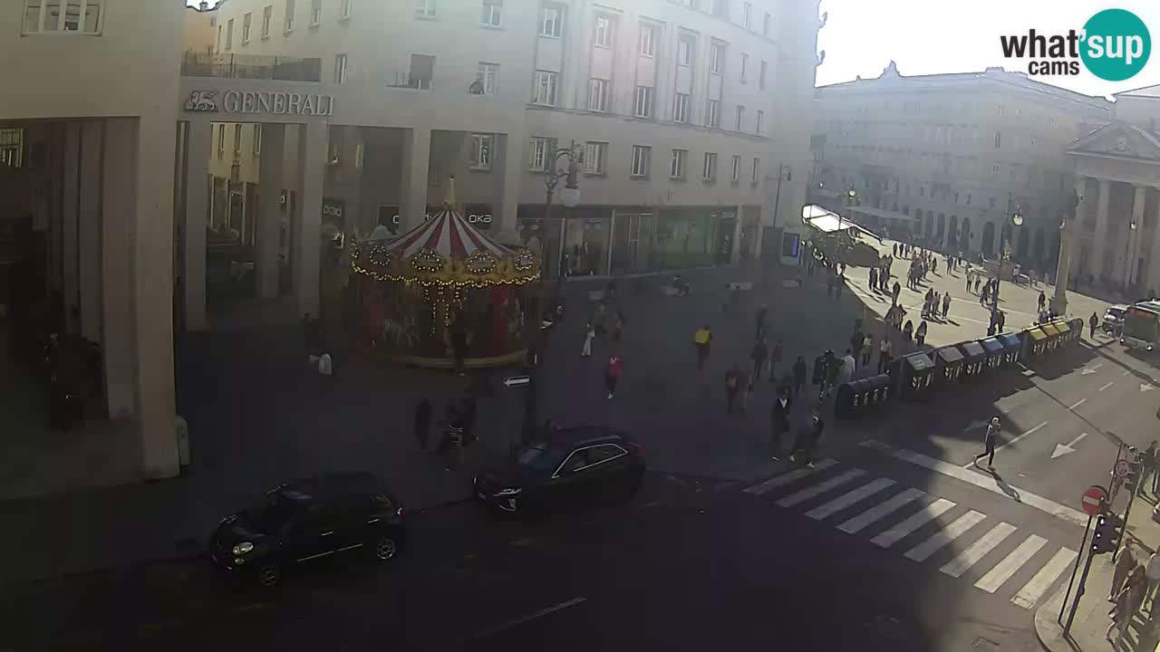 Trieste – Borsa square webcam live