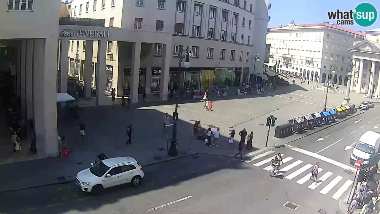 Trieste – Borsa square webcam live