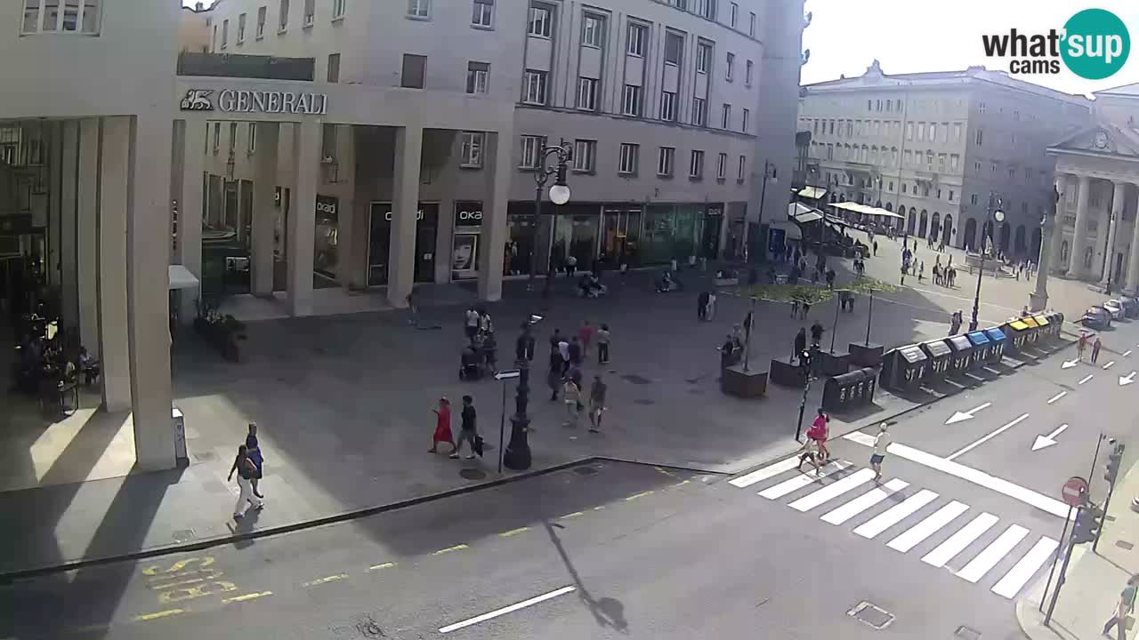 Trieste – Borsa square webcam live